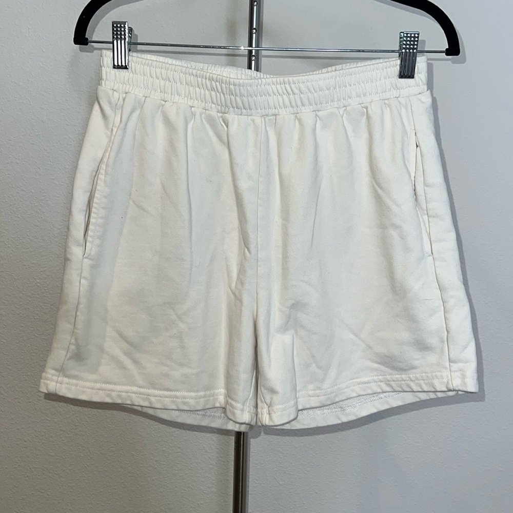 Beige Botany French Terry Loungeshorts